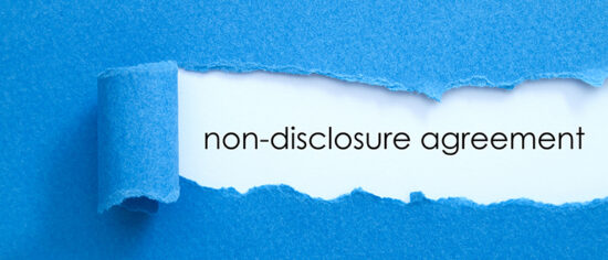 Non disclosure agreement