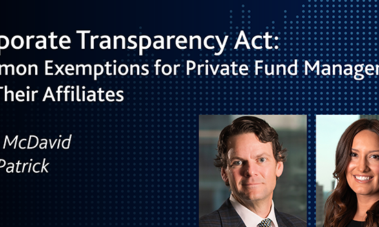 For Blog Corporate Transparency Act - Exemptions from Reporting Obligations_new
